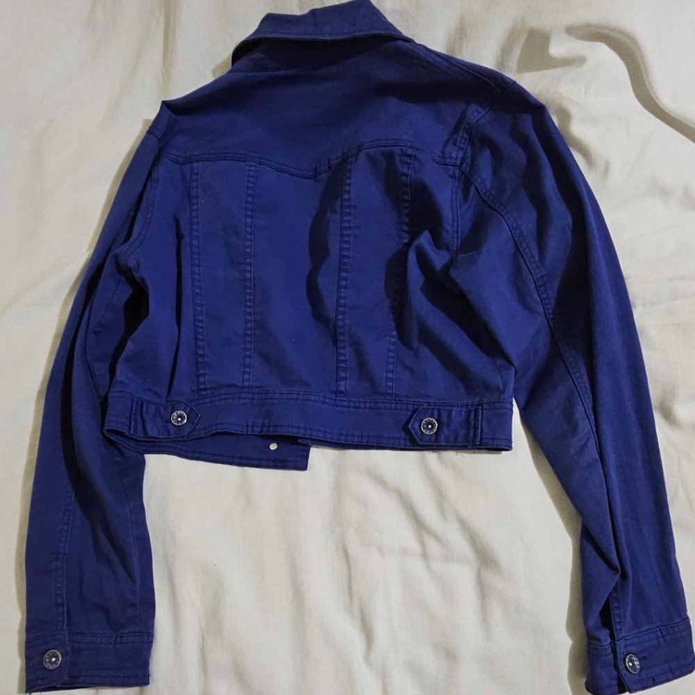 Newplay Jeans Cropped Jacket - Picture 6 of 9